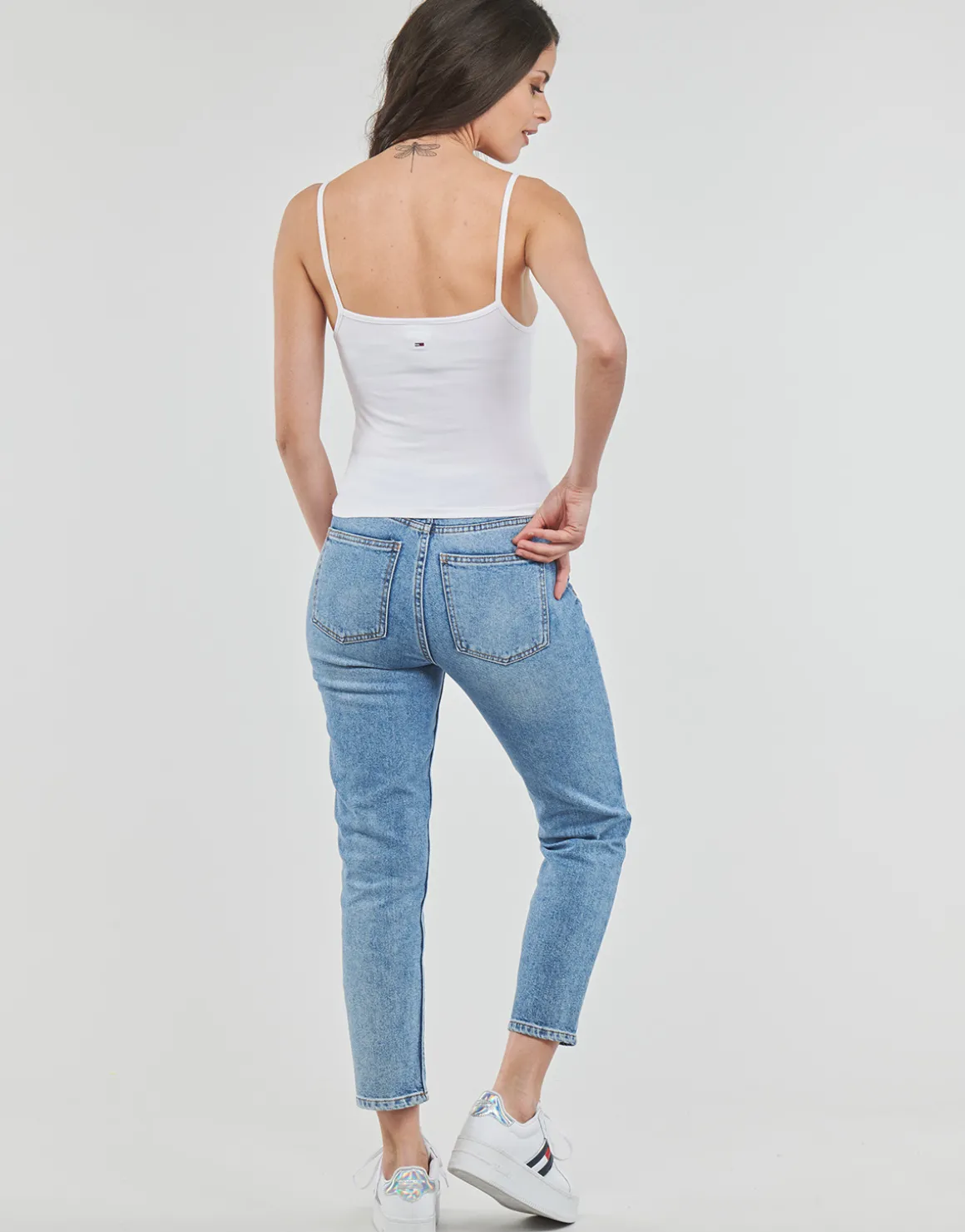 Tommy Jeans - TJW BBY COLOR LINEAR STRAP TOP