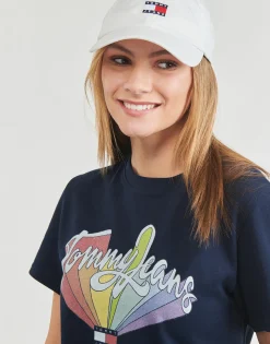 Tommy Jeans - TJW BXY RAINBOW FLAG TEE