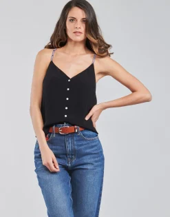 Tommy Jeans - TJW CAMI TOP BUTTON THRU