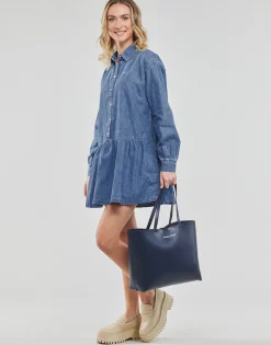 Tommy Jeans - TJW CHAMBRAY SHIRT DRESS