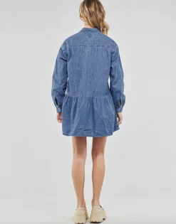 Tommy Jeans - TJW CHAMBRAY SHIRT DRESS
