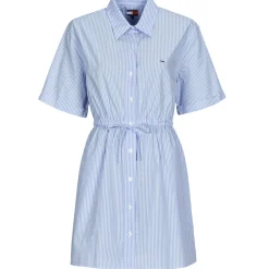 Tommy Jeans - TJW MINI STRIPE SHIRT DRESS