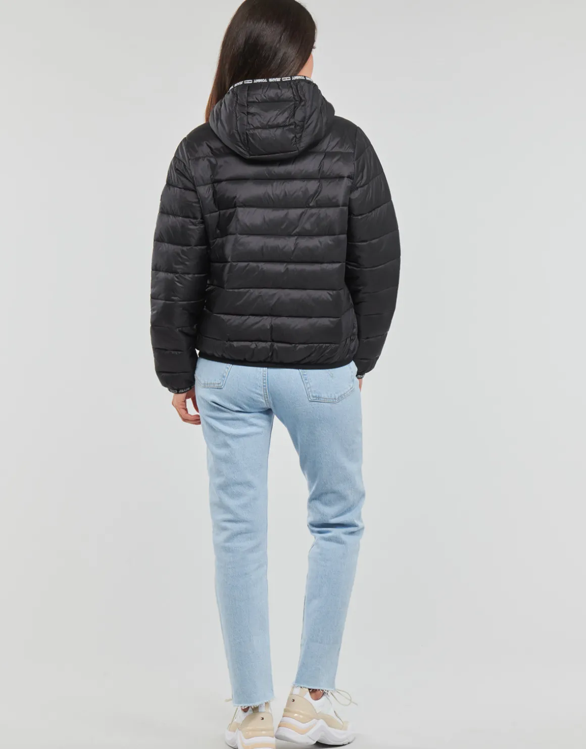 Tommy Jeans - TJW QUILTED TAPE HOODED JACKET