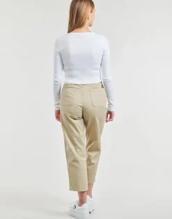 Tommy Jeans - TJW RUCHE RIB TOP LS