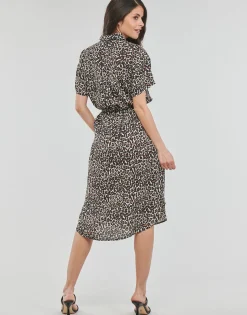 Vero Moda - VMBUMPY SS CALF SHIRT DRESS NOOS