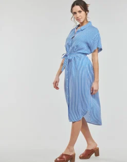 Vero Moda - VMBUMPY SS CALF SHIRT DRESS NOOS