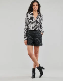 Vila - VIPEN RW COATED SHORTS