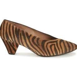 Wonders - I7601-ZEBRATO-CUERO-ANTE-NEGRO